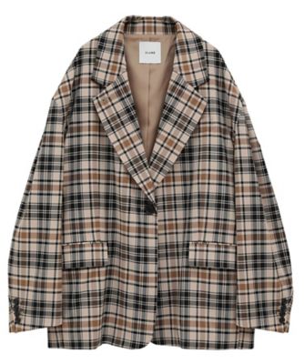 CLANE 2Way Sheer Jacket チェック柄ジャケット CLANE(クラネ)の2WAY SHEER JACKET通販 | 集英社HAPPY PLUS STORE