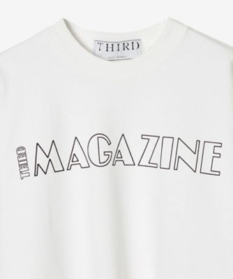 新品未開封　サードマガジン magazineハーフスリーブTシャツ 新品未開封【サードマガジン】THIRD MAGAZINEロゴTシャツ