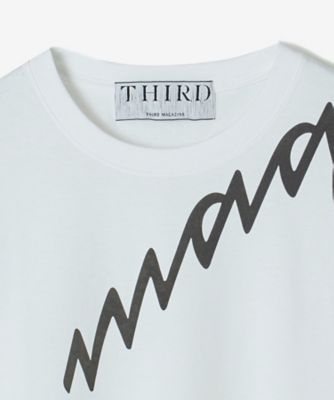 専用です THIRD MAGAZINE サードマガジン ♡ ベロアロゴTシャツ magazine”ロゴTシャツ A0843UTS022 | THIRD
