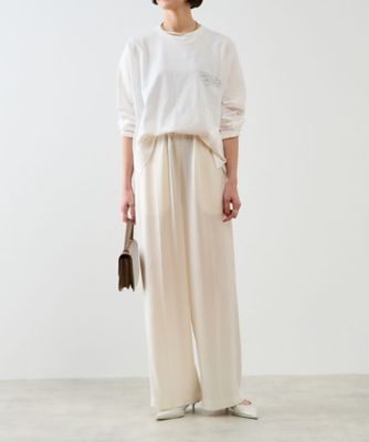 スリーロゴロングスリーブT A0861UTS004 | THIRD MAGAZINE