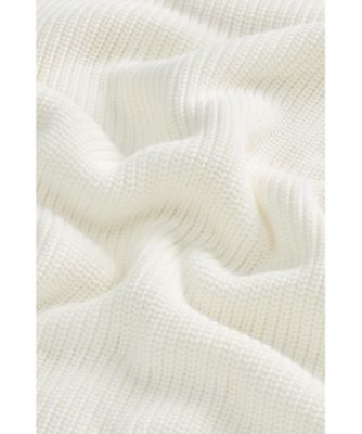 コットンハーフジップモックネック ／ COTTON HALF