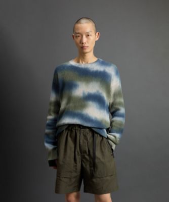 ジャージー　ステッチ　プリンテッド　クルー　／　ＪＥＲＳＥＹ　ＳＴＩＣＨ　ＰＲＩＮＴＥＤ　ＣＲＥＷ　ＢＬＫＮ０３７０