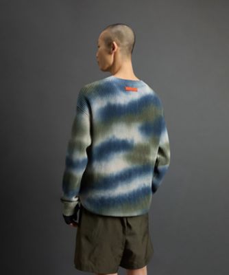 ジャージー　ステッチ　プリンテッド　クルー　／　ＪＥＲＳＥＹ　ＳＴＩＣＨ　ＰＲＩＮＴＥＤ　ＣＲＥＷ　ＢＬＫＮ０３７０