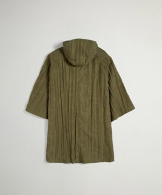 ジップ　フロント　ポンチョ　／　ＺＩＰ　ＦＲＯＮＴ　ＰＯＮＣＨＯ　ＢＬＯＵ１２１５