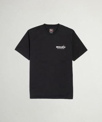 ＜WOOLRICH＞オーバーサイズド　ティー　フィッシュ　グラフィック　／　ＯＶＥＲＳＩＺＥＤ　ＴＥＥ　ＦＩＳＨ　ＧＲＡＰＨＩＣ　ＢＬＴＥ０１７０