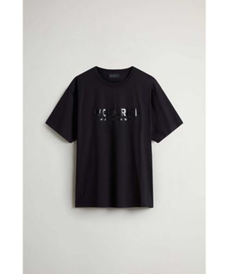 ＜WOOLRICH＞オーバーサイズド　ティー　モダン　テキスト　グラフィック／ＯＶＥＲＳＩＺＥＤ　ＴＥＥ　ＭＯＤＥＲＮ　ＴＥＸＴ　ＧＲＡＰＨＩＣ