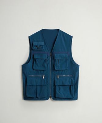 ＜WOOLRICH＞フィッシング　ベスト　／　ＦＩＳＨＩＮＧ　ＶＥＳＴ　ＢＬＶＥ００４６