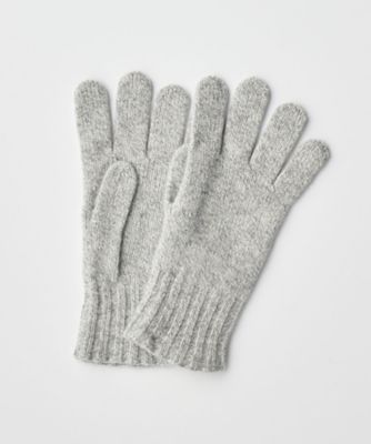 カシミヤ混 ニットグローブ 5G CALOW | JOHN SMEDLEY (Men