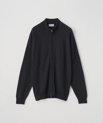フルジップアップ長袖カーディガン 24G STANDARD FIT
