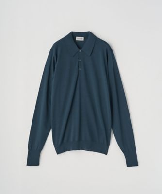 楽天市場】ジョンスメドレー シーアイランドコットン ポロシャツ 長袖