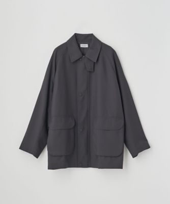 ジョンスメドレー ウール　ショートコート SL】ウールブレンドデュアリティショートコート/ダークグレー/140S