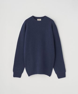 k*y様 JOHN SMEDLEY コットンカシミヤ ニットプルオーバーM カシミヤ混 クルーネック長袖ニットプルオーバー 7G OXNARD