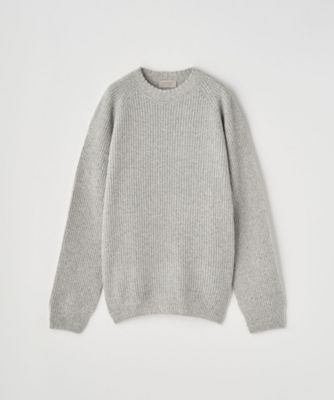 セーター CASHMERE／SABLE TWEED KNIT CREW
