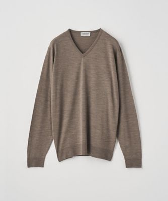 JOHNSMEDLEY Ｖネック長袖コットンニット JOHN SMEDLEY｜ジョンスメドレー日本公式