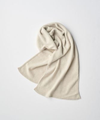 カシミヤ混 ニットマフラー 5G QUARTZ | JOHN SMEDLEY (Men