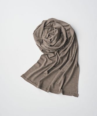 大判ウールニットストール 30G WEST | JOHN SMEDLEY (Men