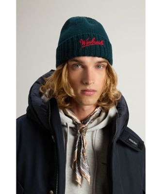 メリノ ウール ロゴ ビーニー／MERINO WOOL LOGO