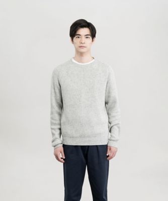 WOOLRICH/ウールリッチ ラムウール クルーネック/LAMBSWOOL CREWNECK WOKN0278 FORMAL GRAY トップス【三越伊勢丹/公式】