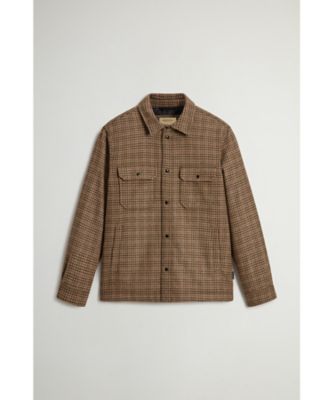 アラスカン　ウール　オーバーシャツ／ＡＬＡＳＫＡＮ　ＷＯＯＬ　ＣＨＥＣＫ　ＯＶＥＲＳＨＩＲＴ　ＷＯＯＳ０１５９