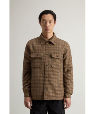 アラスカン　ウール　オーバーシャツ／ＡＬＡＳＫＡＮ　ＷＯＯＬ　ＣＨＥＣＫ　ＯＶＥＲＳＨＩＲＴ　ＷＯＯＳ０１５９