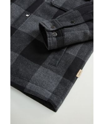 ウールチェック アラスカン シャツジャケット／WOOL CHECK