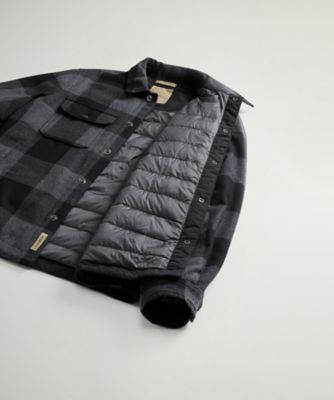 ウールチェック アラスカン シャツジャケット／WOOL CHECK