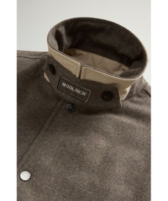 送料無料】ウール キーティング シャツジャケット／WOOL