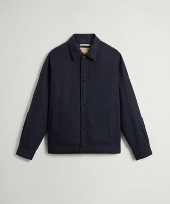 【送料無料】WOOLRICH/ウールリッチ ウール キーティング シャツジャケット/WOOL KEATING SHIRT JACKET WOOS2019 MELTON BLUE コート・ジャケット【三越伊勢丹/公式】