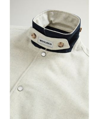 送料無料】ウール キーティング シャツジャケット／WOOL