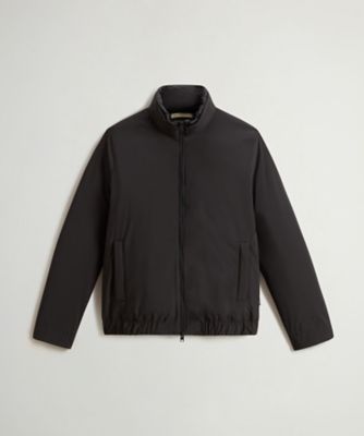 【送料無料】WOOLRICH/ウールリッチ クラウド ルイスボンバー/CLOUD LEWIS BOMBER WOOU2076 BLACK コート・ジャケット【三越伊勢丹/公式】