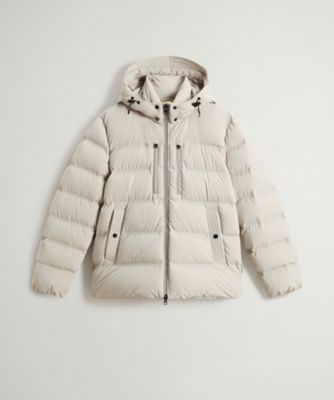 【送料無料】WOOLRICH/ウールリッチ マットストレッチ パファー ジャケット/MATT STRETCH PUFFER JACKET WOOU2088 DOVE コート・ジャケット【三越伊勢丹/公式】