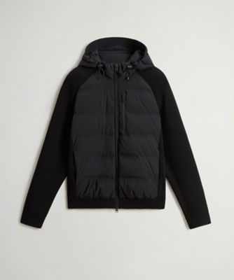 【送料無料】WOOLRICH/ウールリッチ マットストレッチ ハイブリッド/MATT STRETCH HYBRID WOOU2090 BLACK コート・ジャケット【三越伊勢丹/公式】