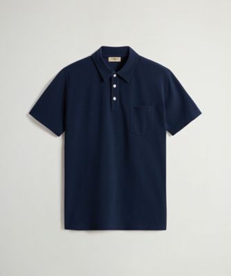 WOOLRICH/ウールリッチ アイス コットン ポロ / ICE COTTON POLO WOPO0078