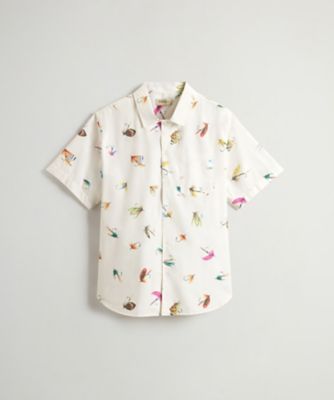 WOOLRICH/ウールリッチ プリンテッド コットン ポプリン シャツ / PRINTED COTTON POPLIN SHIRT WOSI0160