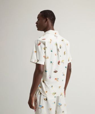 プリンテッド　コットン　ポプリン　シャツ　／　ＰＲＩＮＴＥＤ　ＣＯＴＴＯＮ　ＰＯＰＬＩＮ　ＳＨＩＲＴ　ＷＯＳＩ０１６０
