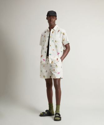 プリンテッド　コットン　ポプリン　シャツ　／　ＰＲＩＮＴＥＤ　ＣＯＴＴＯＮ　ＰＯＰＬＩＮ　ＳＨＩＲＴ　ＷＯＳＩ０１６０