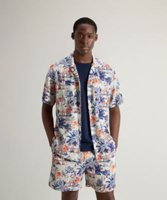 プリンテッド　レーヨン　キャンプ　シャツ　／　ＰＲＩＮＴＥＤ　ＲＡＹＯＮ　ＣＡＭＰ　ＳＨＩＲＴ　ＷＯＳＩ０１７６