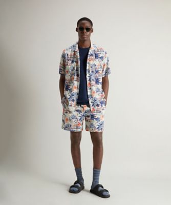 プリンテッド　レーヨン　キャンプ　シャツ　／　ＰＲＩＮＴＥＤ　ＲＡＹＯＮ　ＣＡＭＰ　ＳＨＩＲＴ　ＷＯＳＩ０１７６