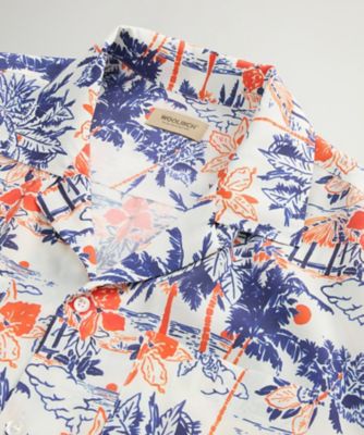 プリンテッド　レーヨン　キャンプ　シャツ　／　ＰＲＩＮＴＥＤ　ＲＡＹＯＮ　ＣＡＭＰ　ＳＨＩＲＴ　ＷＯＳＩ０１７６
