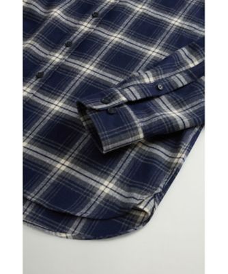 チェックフランネル ウォーレンシャツ／CHECK FLANNEL