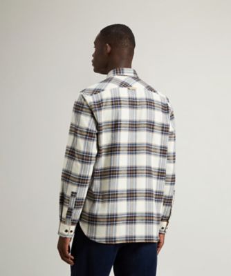 チェックフランネル ウォーレンシャツ／CHECK FLANNEL