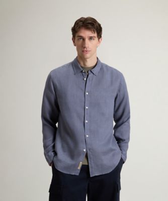 リネン シャツ／LINEN SHIRT WOSI2013 | WOOLRICH