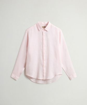 ＜WOOLRICH＞リネン　シャツ／ＬＩＮＥＮ　ＳＨＩＲＴ　　ＷＯＳＩ２０１３