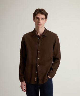 リネン シャツ／LINEN SHIRT WOSI2013 | WOOLRICH