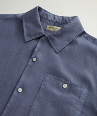 ショートスリーブ リネン シャツ／S／S LINEN SHIRT