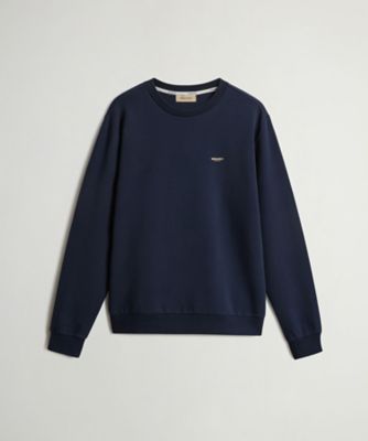 WOOLRICH/ウールリッチ ロゴ インターロック クルーネック/LOGO INTERLOCK CREWNECK WOSW2000 MELTON BLUE トップス【三越伊勢丹/公式】