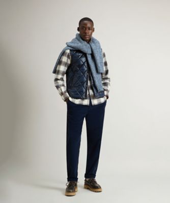 送料無料】ブラック ヤーン ナイロンベスト／BLACK