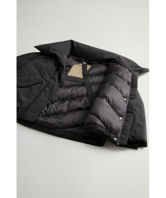 ジャケット・アウター sheller check jacquard cocoon jacket