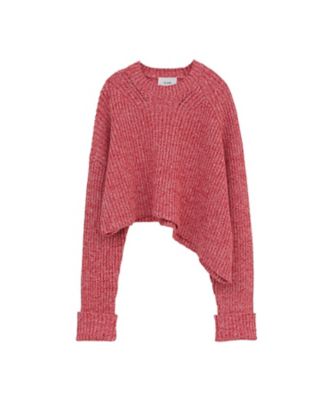 ＡＳＹＭＭＥＴＲＹ ＷＩＤＥ ＳＨＯＲＴ ＫＮＩＴ ＴＯＰＳ １０１０６ー２０２３ | CLANE (Women)/クラネ |  三越伊勢丹オンラインストア・通販【公式】 [Caividom] 半胸アップデザイン 高密度編みスウェット マルチシーン対応トップス 防寒仕様 サイズ調整可能襟元 男女兼用 ス