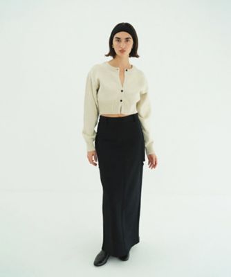 CIRCLE CUT SWEAT SKIRT 10109ー6033